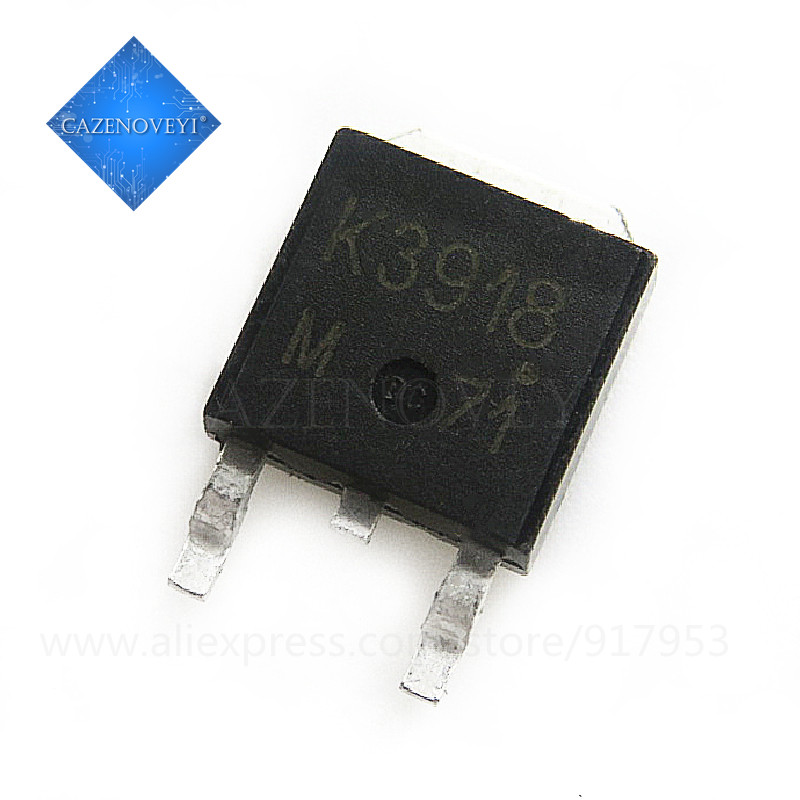 10 ชิ้น 2SK3918 SOT252 K3918 SOT MOSFET SMD IC ใหม่และต้นฉบับในสต็อก
