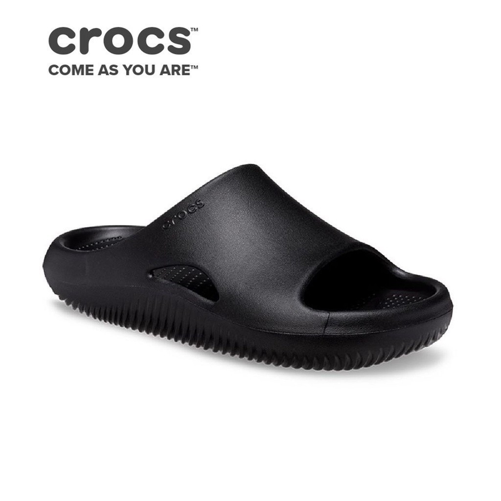 ♞Crocs Mellow Recovery Slide สีดํา YRF