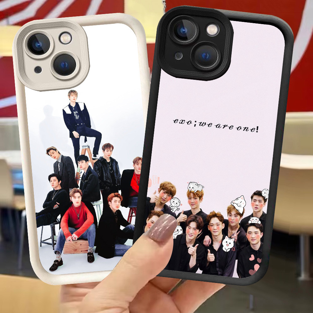 XI44 EXO Kpop สําหรับ Tecno Spark 4 20 Pro GO1 30C GO2 2023 2024 5G สีดําสีขาว