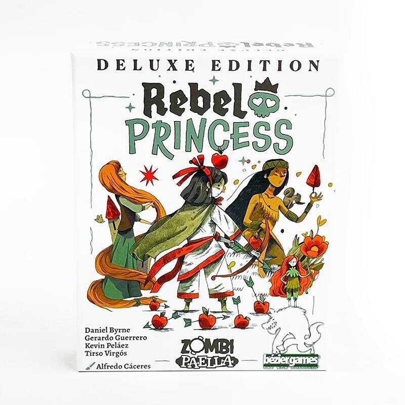 Rebel Princess Deluxe Edition การ์ดกระดานกลยุทธ์ แพ็กเร็วสําหรับครอบครัว คืนเกมที่สนุกและน่าตื่นเต้น