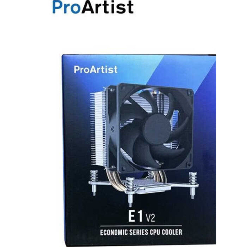 Yajun E1 V2proE3B6G5G3E6 คอมพิวเตอร์ทาวเวอร์สไตล์ Air Cooling หม้อน้ําพัดลม cpu Yajun proartist wang