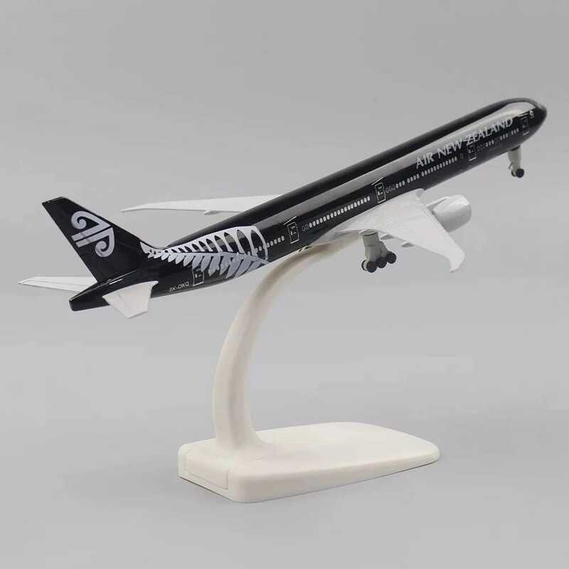 C C 20Cm Airplane Model New Zealand Boeing 777 Metal Metal Scale Aircraft With Landing Gear Replica