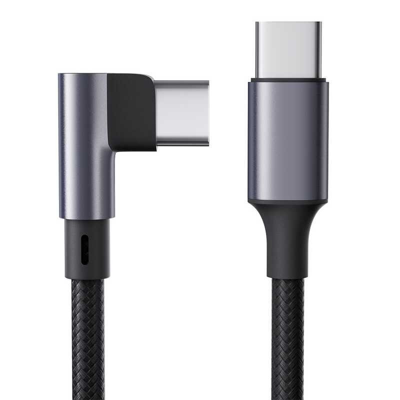 สายข้อศอกเกมมือถือ สายเคเบิลข้อมูล PD 60W100W C ถึง CType-c ถึง Type-c เกม Fast CHARGING Flash สายชา