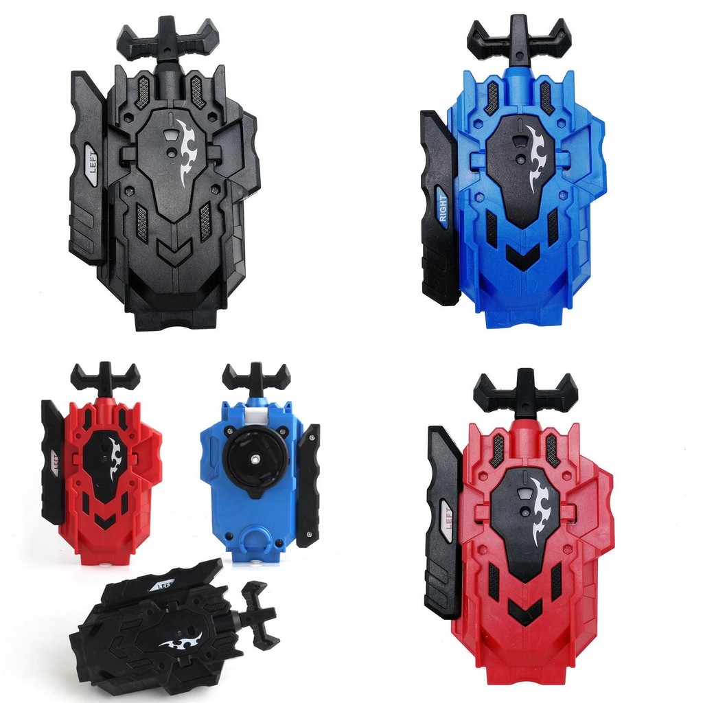 Beyblade Launcher Burst Grip การออกแบบสีดําสไตล์มินิมอลพร้อมการป้องกันสูงสุด