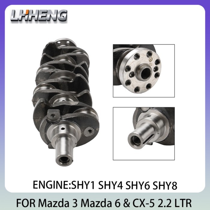 ENGINE Crankshaft For Mazda 3 Mazda 6 & CX-5 2.2L 2.2 L T L4 Diesel 11-17 SH01-11-300B SH01-11-300C