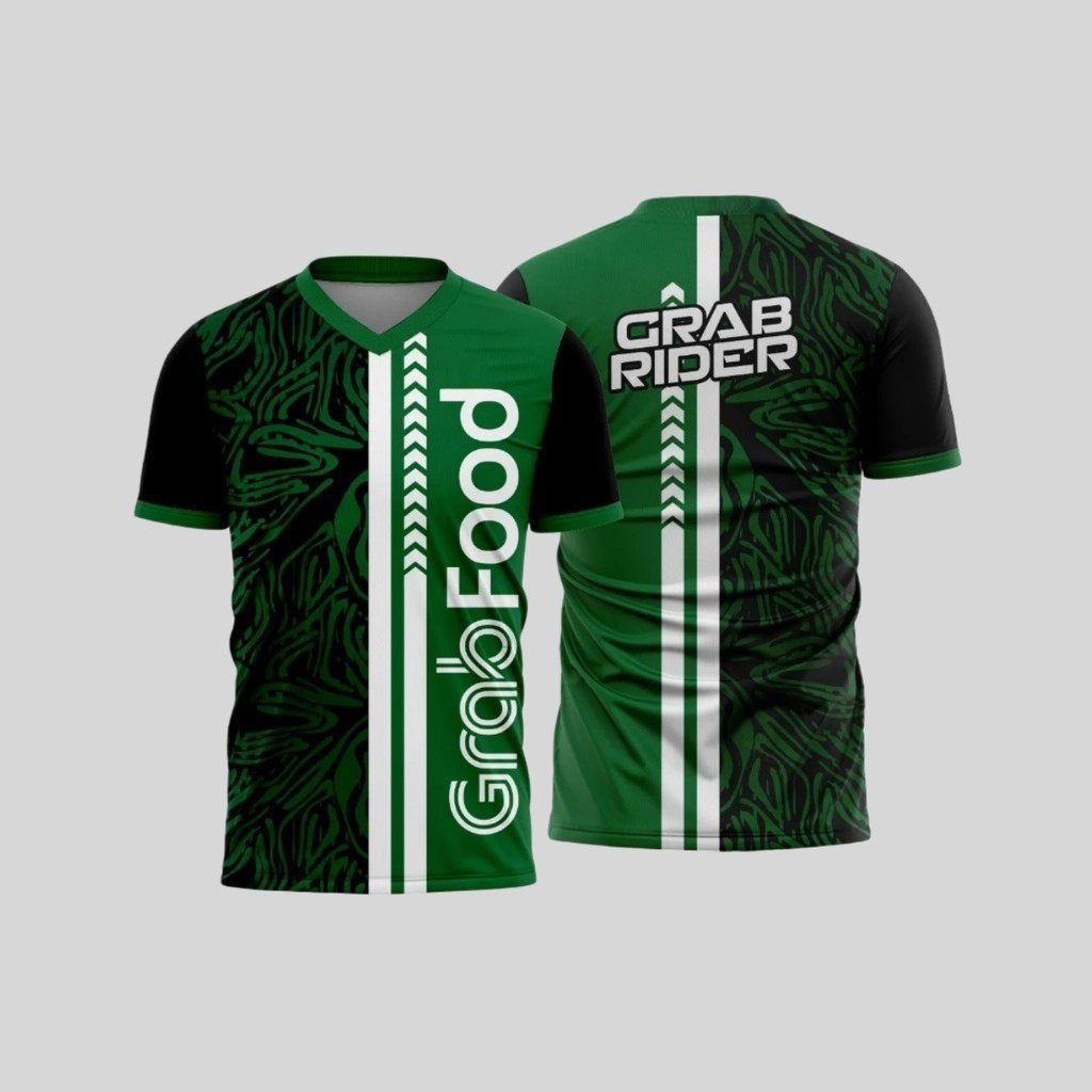 (J02) Grab Full Print Sublim/Jaket Grab Driver/Jaket Customization/Bombers/Track Shoes/Jaket Komunit