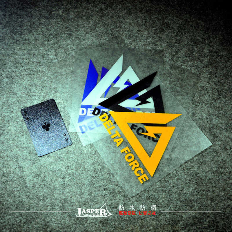 P037 US Delta Special Forces World War II Military สติ๊กเกอร์ติดรถสะท้อนแสง Military War Garland กอง