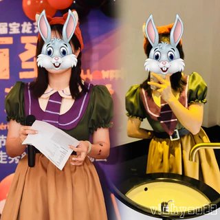 ชุดคอสเพลย์ Zootopia แบบ Judy Hopps และ Nick Wilde สำหรับ Halloween และแฟนคลับอนิเมะ