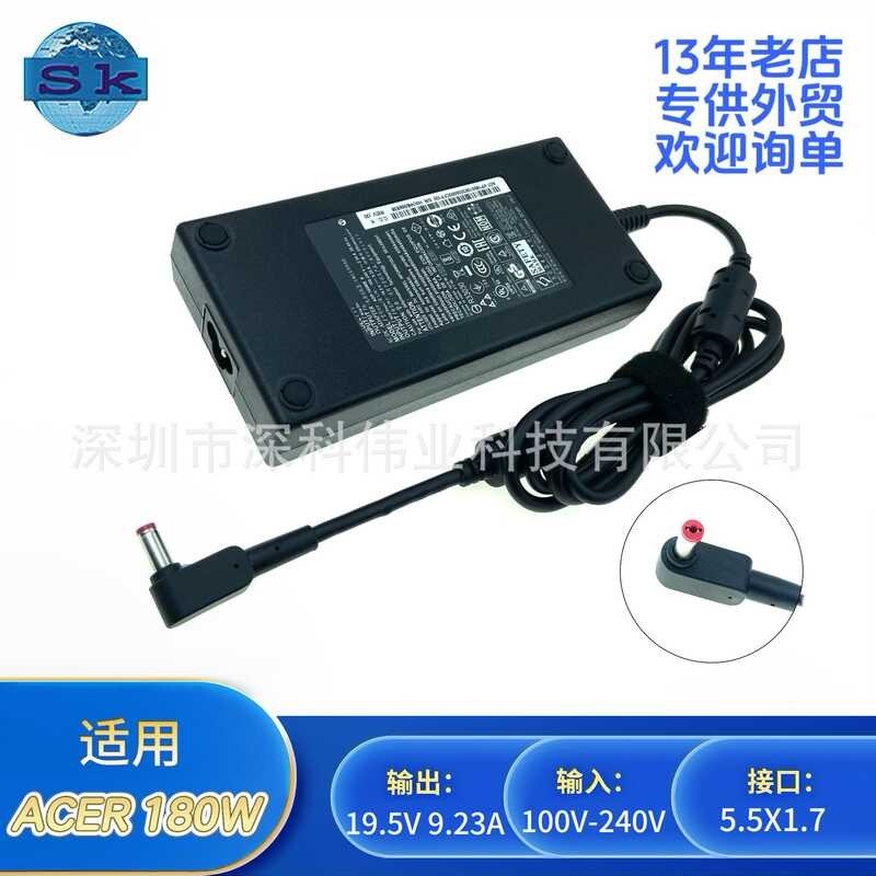 เหมาะสําหรับ Acer G9-757W ADP-180MB K I7 Power Adapter 19.5V9.23 A180W