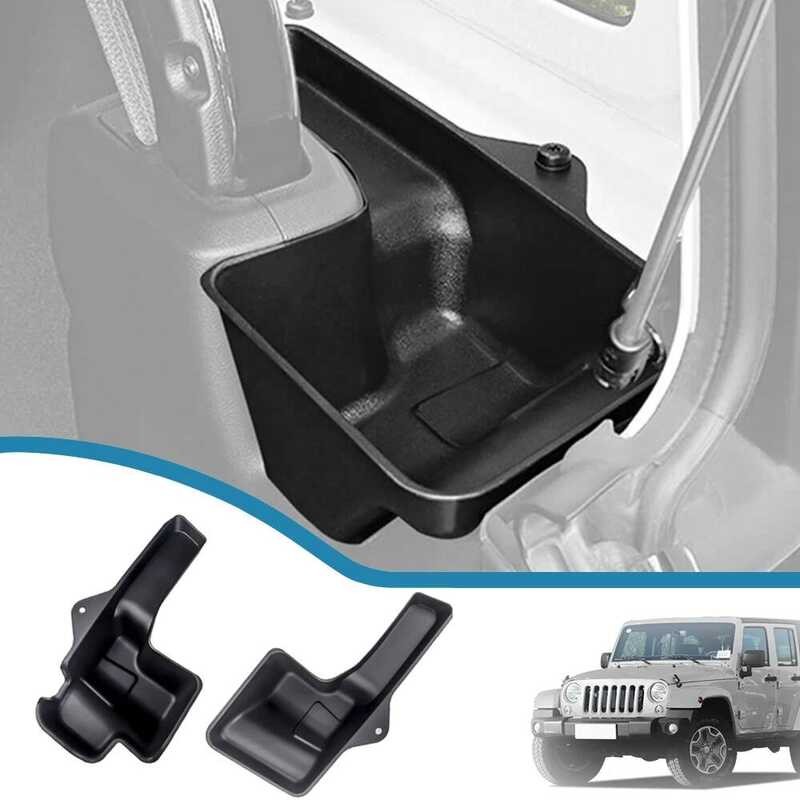 รถด้านหลังกล่องถาดสําหรับ Jeep Wrangler JL JLU Sahara Rubicon 4 ประตู 2018-2023 Stowing Ti อุปกรณ์ตก