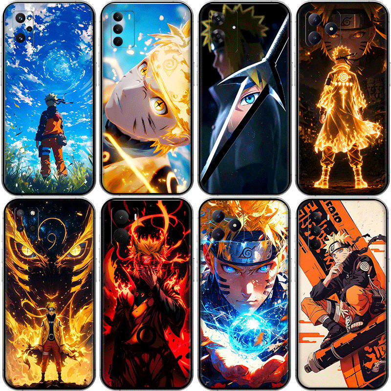 นารูโตะอะนิเมะนารูโตะda.5สําหรับRealme GT neo 3T P1 C85 C75x C71 15X GT2 Proความเข้ากันได้TPUเคสโทรศ