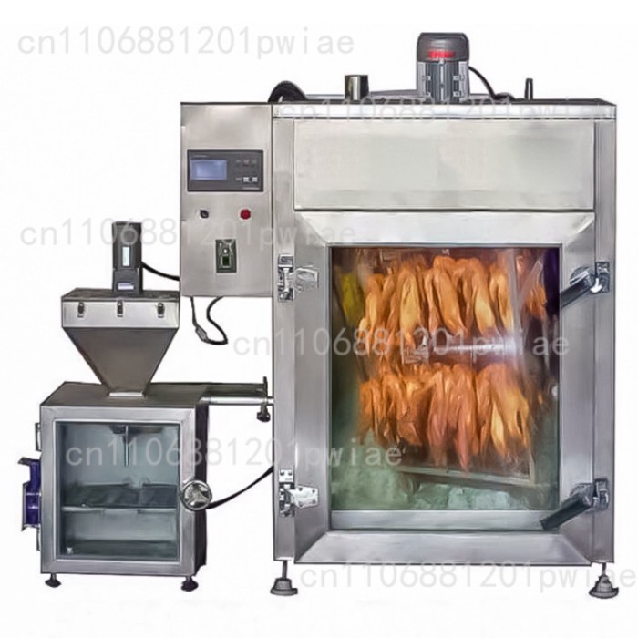 All-in-one smoker, automatic meat smoker, commercial air-dried gas-fired meat smoker