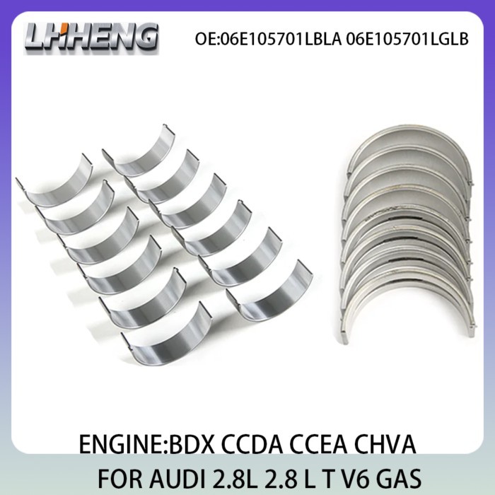 Engine Main & Rod Bearings Kit FOR AUDI A6 A7 A8 2.8L 2.8 L T V6 GAS 06-15 06E105701L 06E105701LBLA