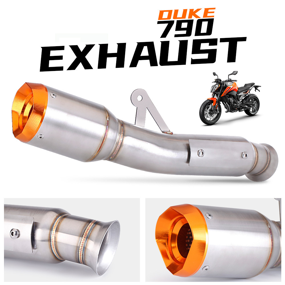 สําหรับ DUKE 790 DUKE 890 รถจักรยานยนต์ไอเสียระบบ Escape 790 DUKE ไอเสีย duke 890 ท่อไอเสีย
