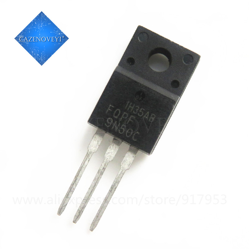 10 ชิ้น FQPF9N90C FQPF9N90 9N90C FQPF9N50CF FQPF9N50C 9N50CF TO-220F ใหม่ชิปเดิม