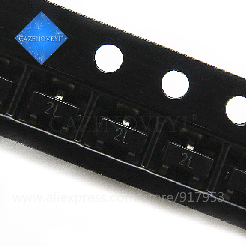 100 ชิ้น 2N5401 2L MMBT5401 2L SOT23-3 SOT23 SMD ทรานซิสเตอร์ใหม่ในสต็อก