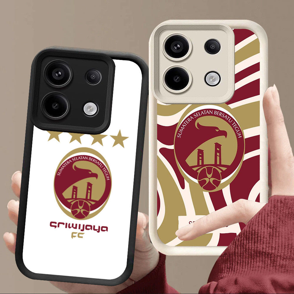 R9 FC-Sriwijayas Casing สําหรับ Infinix Note 40 40S Pro Plus 5G สีดําและสีขาว