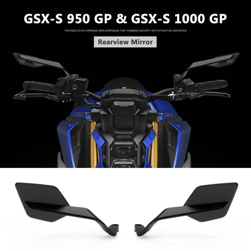 อุปกรณ์เสริมรถจักรยานยนต์ปรับด้านข้าง Wing กระจกมองหลังสําหรับ SUZUKI GSXS 1000 GSX-S1000 GP GSX-S 1