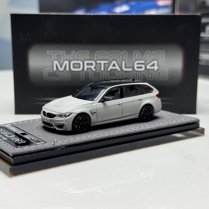 North Exhibition Limited MORTAL 1: 64 BMW M3 F81 Combat Grey Alloy Car Model