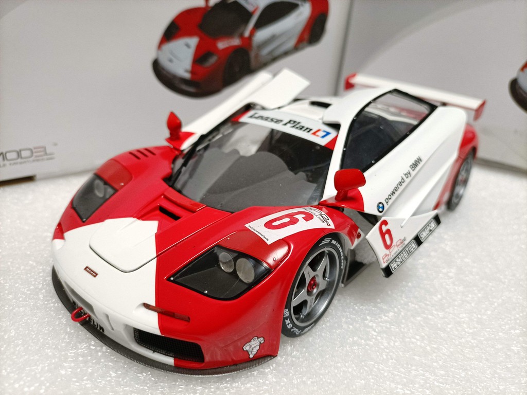 T TSM 1/18 Mclaren F1 GTR Zhuhai BPR 1996 Marlboro