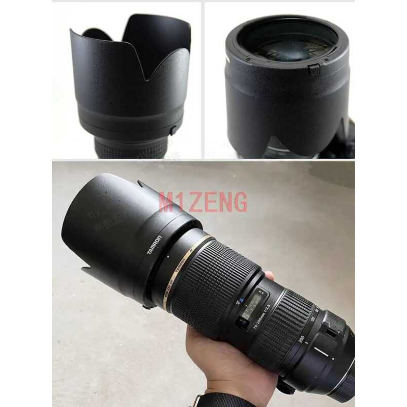 HA001 77mm Reverse flower Lens Hood สําหรับ tamron AF f2.8 LD(A001) SP 70-200 2.8 Di VC usd(A009) เล