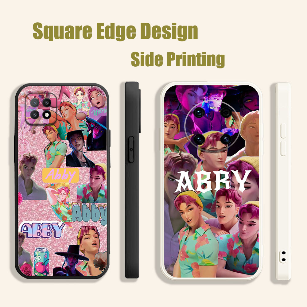 ปลอกสําหรับ OPPO Reno6 Reno 7 7z 5K A16E A16K A94 jiu เด็ก saja Abby saja ชาย Kpop demon hunters BOF