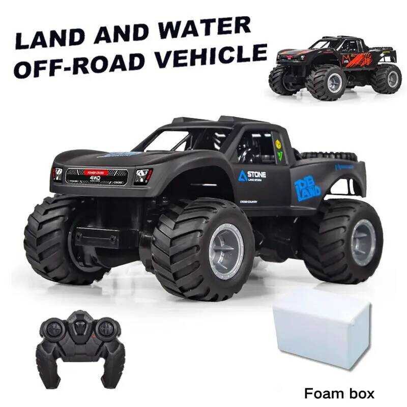 C JJRC Q156 Remote Control Toy 4Wd Off Road Amphibious Climbing Vehicle Waterproof Stunt Remote Con