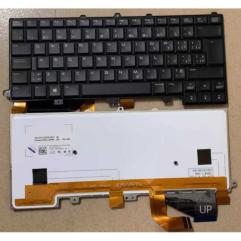 เหมาะสําหรับ/Dell Aliene Alien P39G 14X M14X R3 R4 แป้นพิมพ์โน้ตบุ๊ก