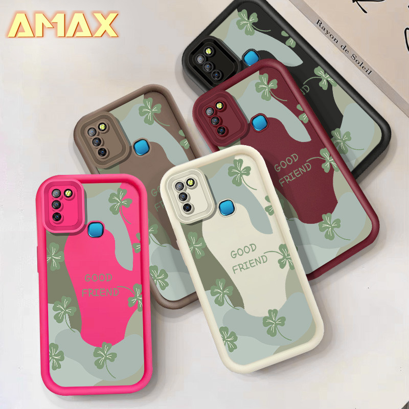 แฟชั่นที่เรียบง่าย Lucky Clovers เคสโทรศัพท์สําหรับ Infinix X650B X655F X655C X657B X657C X665E X669
