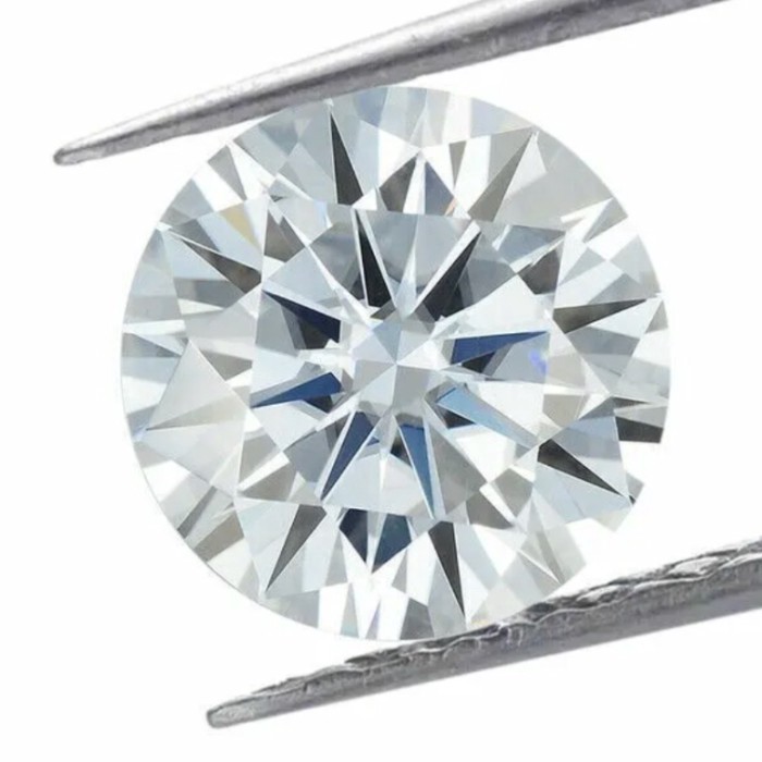 เพชร Round 4.08 ct F VVS2 Lab Grown Diamond พร้อมใบเซอ IGI