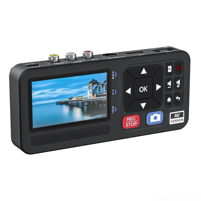 Manufacturer Video to Digital Converter Record Video from VCR VHS Tapes AV RCA Hi8 Camcorder DVD Ga