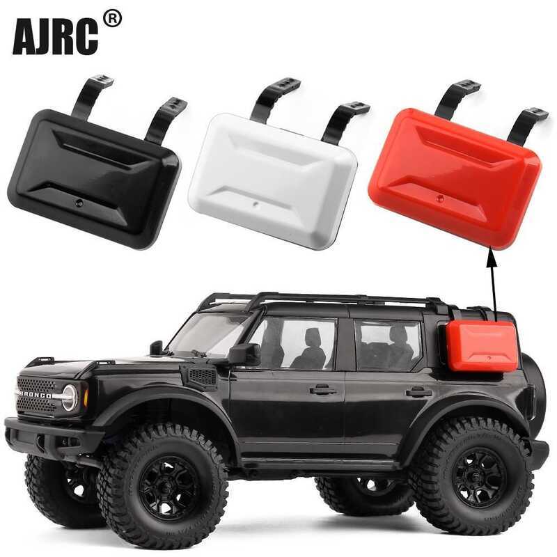 RC Dream 1/18 1/24 1/12 กระเป๋าเป้สะพายหลังหน้าต่างและกล่องเครื่องมือด้านข้างกล่องสําหรับ TRX4M SCX2