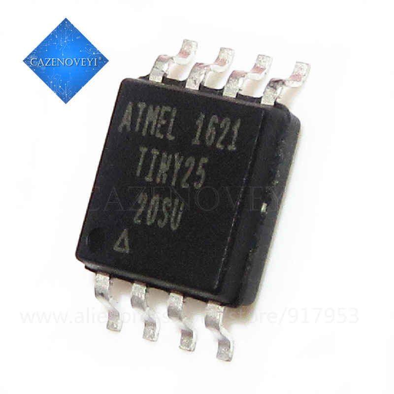 5 ชิ้น ATTINY25-20SU ATTINY25-15SZ ATTINY25-20 ATTINY25 ATTINY25-15SU ATTINY25 SOP-8 ในสต็อก