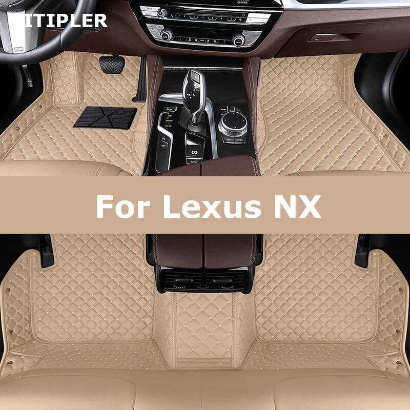 TITIPLER Custom รถสําหรับ Lexus NX NX200t NX250 NX300 NX300h NX350 NX350h NX450h Auto พรมเท้า Coche 
