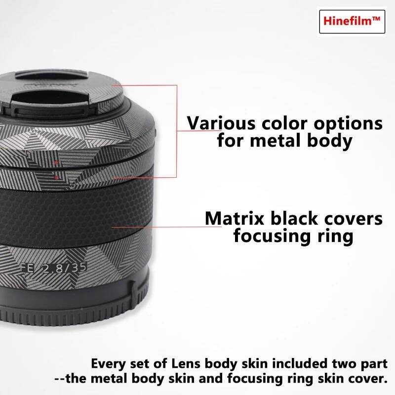 ▥ Hinefilm 35-F2.8 เลนส์สติกเกอร์สําหรับ Fe35 F2.8 เลนส์รูปลอกผิวสําหรับ Sony FE 35 มม.F2.8 ZA