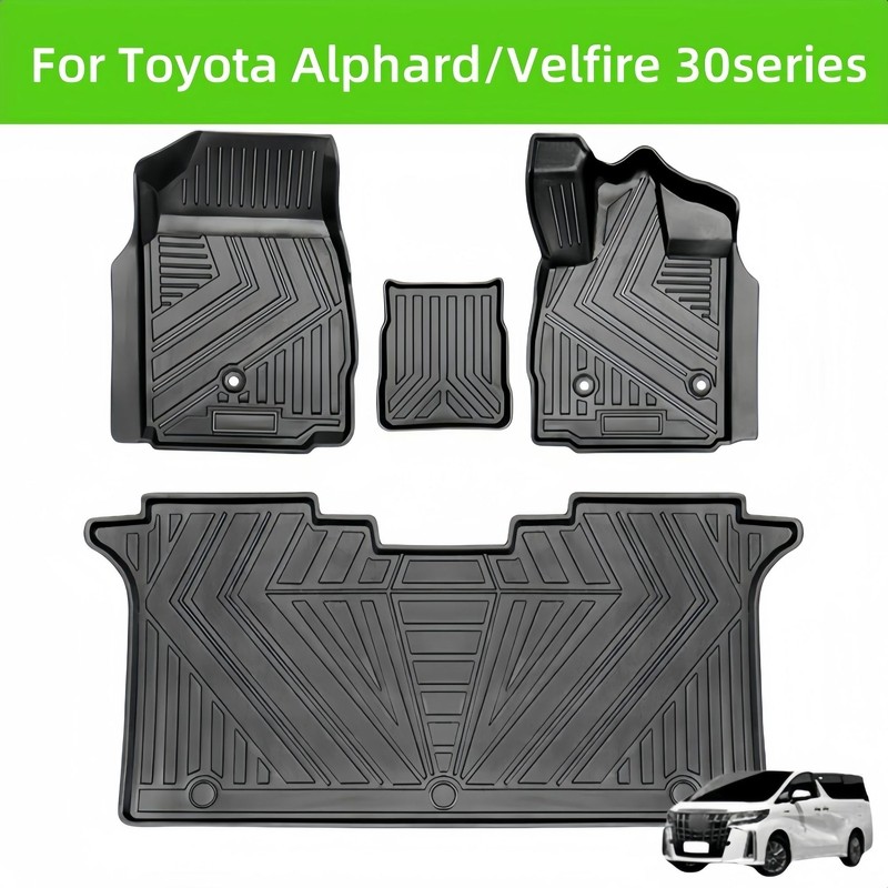 15-23 Alphard/Velfire 30series RHD TPE Car FloorMat/TrunkMat