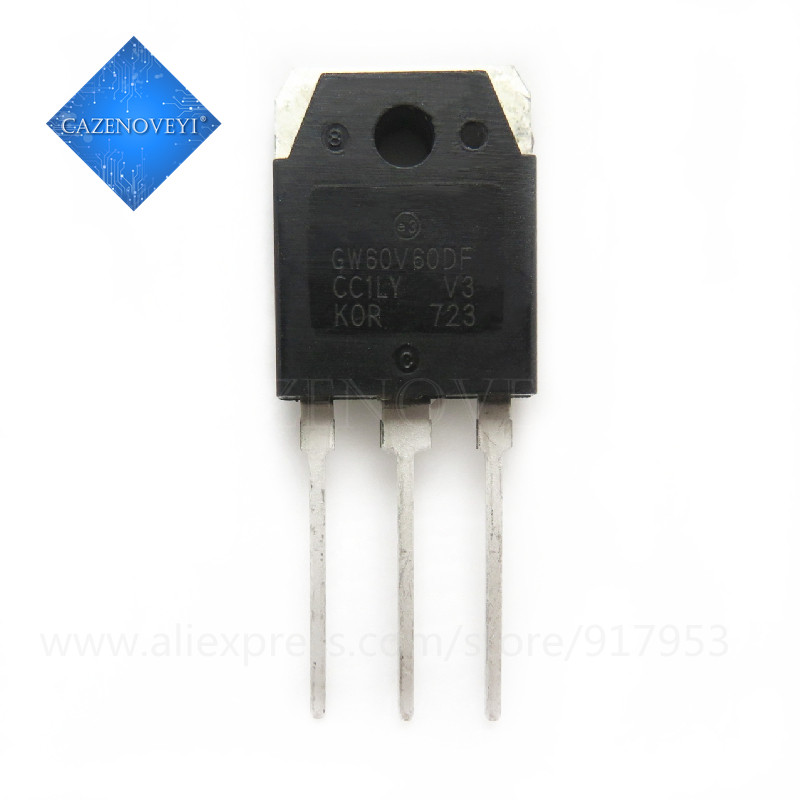 2 ชิ้น STGW60V60DF GW60V60DF STGW60V60 TO-247 600V 80A 375W คุณภาพดีที่สุดในสต็อก