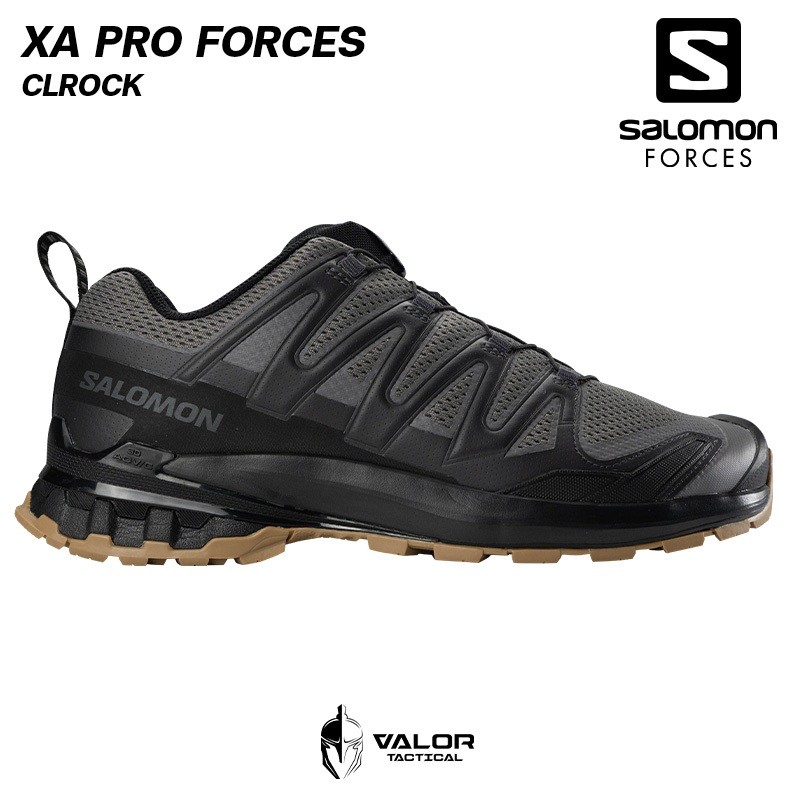 ♞,♘Salomon - XA PRO Forces [CLRock] รองเท้าเดินป่า ปีนเขา วิ่งเทรล รองเท้าบูท ลุยน้ำลุยโคลน YGN