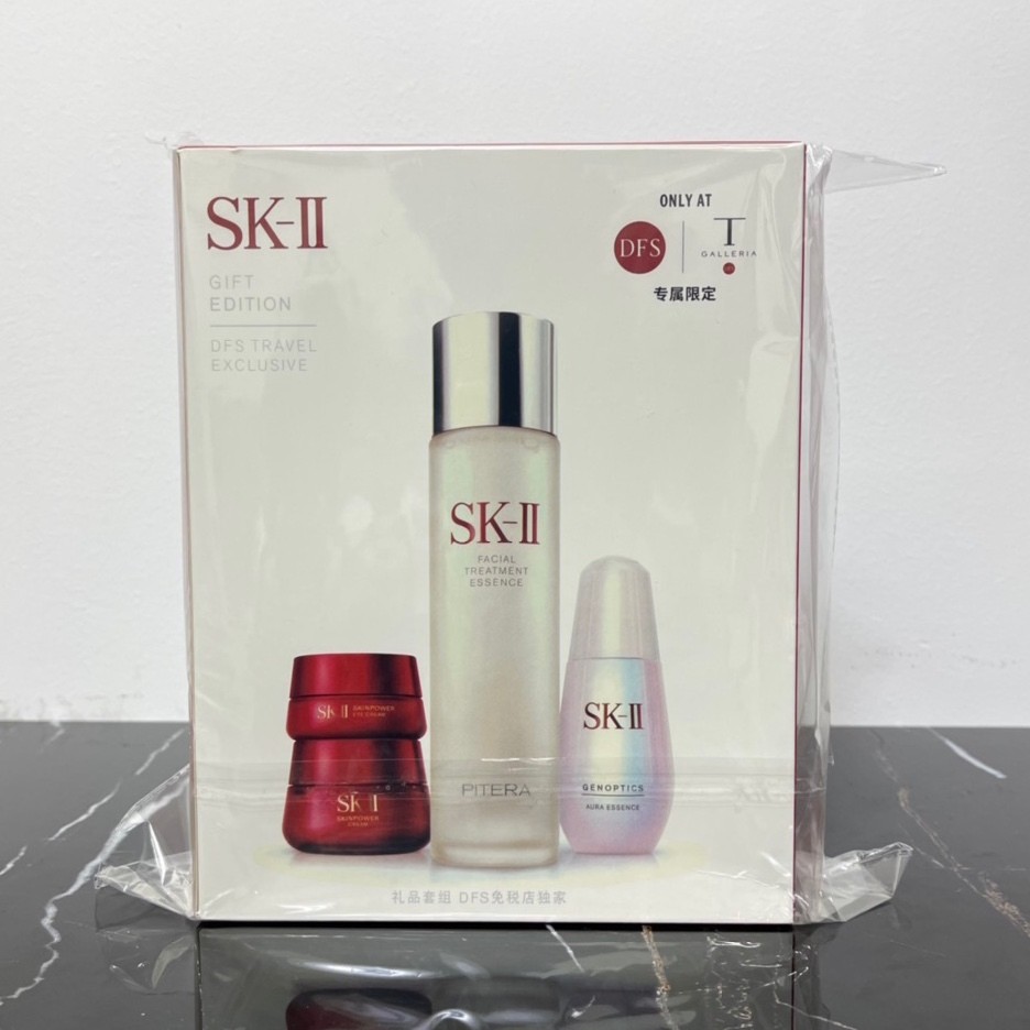 [Shopee Special Selection] Real Shot❤ เคาน์เตอร์ Quality/120 Sk Wang Quan ชุดสี่ชิ้นประกอบด้วย: ครีม