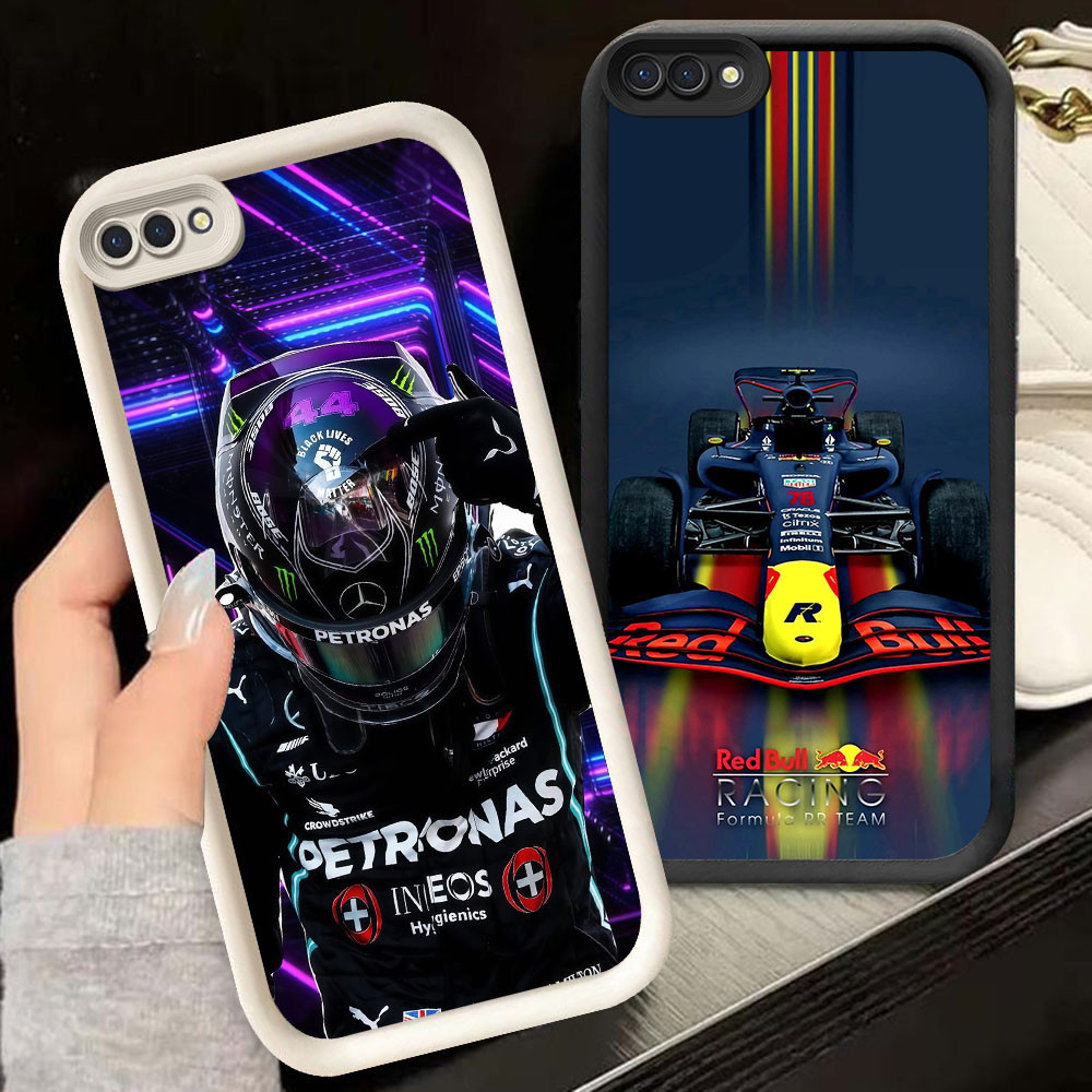TS-29 Bull Racing Max verstappen ปลอกกันกระแทกสําหรับ OPPO A5 A5X A3S A1K A12E Realme 14 14T C2 C2s
