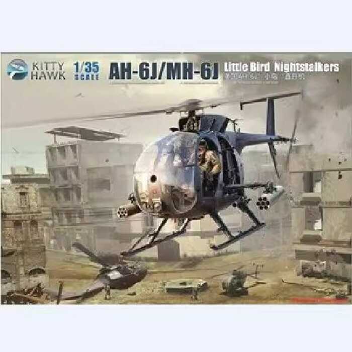 คิตตี้ฮอว์ก KH50003 AH-6J/MH-6J เฮลิคอปเตอร์โจมตีขนาดเล็ก "นิทสตอล์กเกอร์"