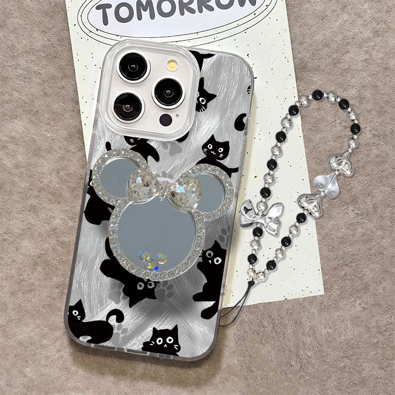 สําหรับ oppo CASE HP Premium Mirror น่ารัก Anti-scratch Softcase เคสกันกระแทก OPPOA15 A16 A17 A31202