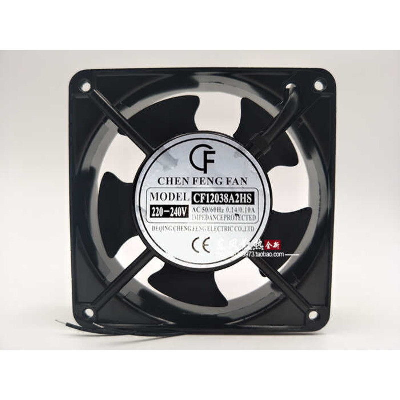 ยี่ห้อใหม่ CF แชสซี 220V/380V พัดลมระบายความร้อน CF12038A2HS/HBL CF12038A3HS 12038