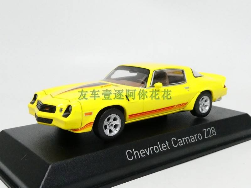 1: 43 NOREV CHEVROLE * T CAMARO Z28 Chevrolet Car Alloy Car Model Car Out of Print Car Model
