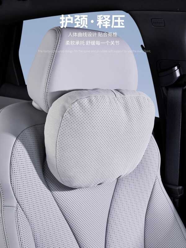 เหมาะสําหรับ Biadi Sea Lion 06dmi Car Headrest Lumbar Support EV Maiba น่ากลัวรถคอสนับสนุนหมอนเบาะผล
