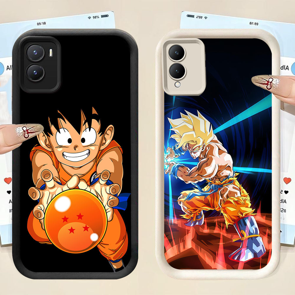 YS-2 Dragon Ball ปลอกซิลิโคนอ่อนนุ่มสําหรับ VIVO Y16 Y35 Z9 Y02S Y56 IQOO Y28 Y17S Z9X