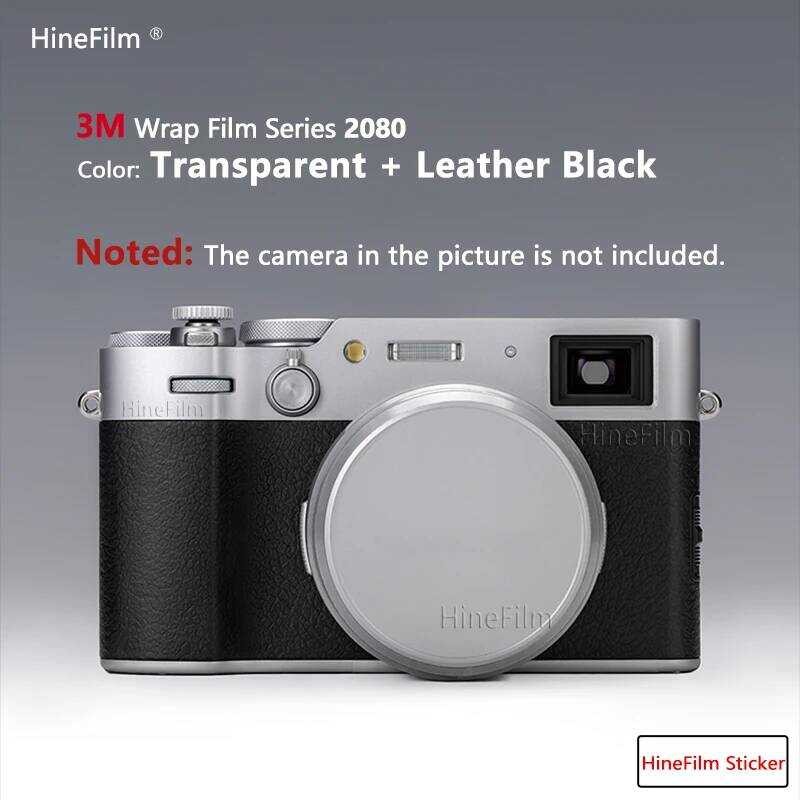 ▥ Hinefilm ผิวสําหรับ Fuji X100vi โปร่งใสสกล้อง X100v Clear กล้องผิวสําหรับ Fujifilm X-100Vi Wr