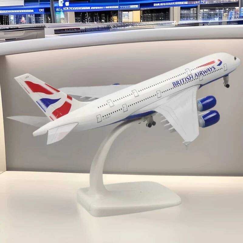 C C 20Cm A380 Britain Aires Ta Decorations 1:400 Metal Airplane Model Plane Model Alloy Model Plane