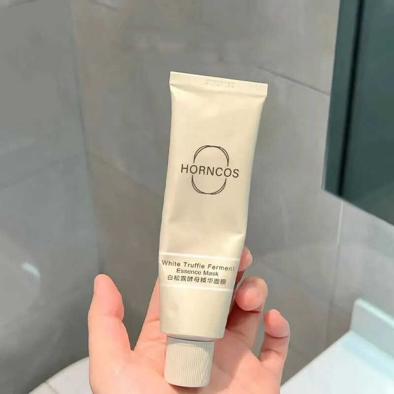 Han Shun แต่งหน้า White Truffle Wipe Mask Luminous Cleansing Mud Mask Sleeping Yeast Essence Mask Mo