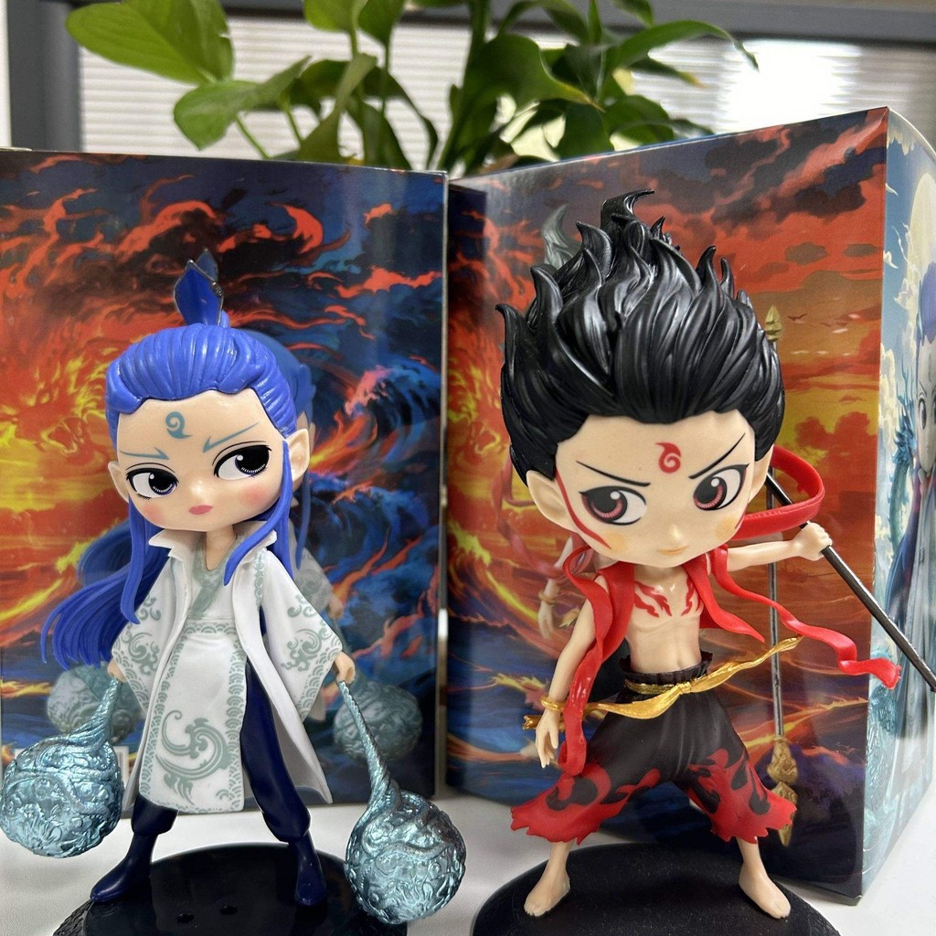 #toy# 【คุณภาพสูง】 Nezha เจ้าชายคนที่สามของ Nezha เด็กปีศาจรูป Ao Bing ของเล่นเครื่องประดับ